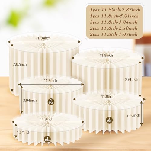 Image of 8 Pcs Buffet Risers, Table Food Risers Foldable Cake Display Stands | Acrylic Plates & Cardboard Bases for Dessert, Cupcakes, Jewelry Displays, Catering, Wedding & Christmas Party Decorations