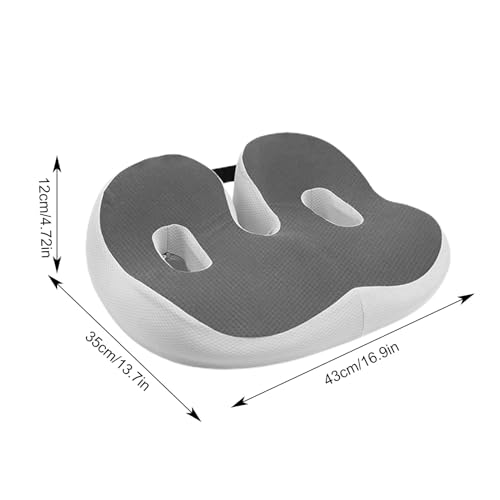 Coussin de siège en mousse ergonomique pour chaise de bureau et maison