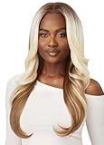 Outre Lace Front Wig - Perfect Hair Line 13X6 - Daijah (OFF BLACK 1B)
