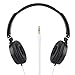 Produktbild 143 Kopfhörer, Kabelgebundenes Headset, Stereo-Kopfhörer, Faltbares und Kompaktes Headset mit Drehbarer Ohrmuschel und Verstellbarem Kopfbügel, Passend zu Smartphones, Tablets, MP3/MP4 Oder Laptops