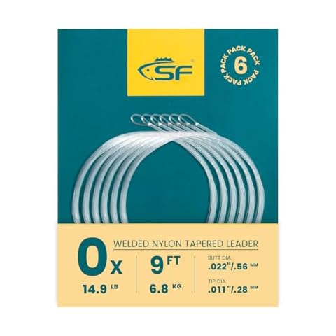 SF Welded Tapered Fly Fishing Leaders 6 Pack Cover