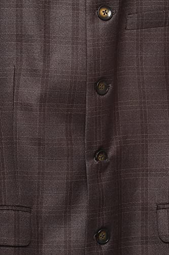Image of Van Heusen Men's Synthetic Notch Lapel Suit