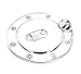 Tyger for 02-08 Dodge Ram 1500/03-09 Ram 2500/3500 Chrome Fuel Gas Door Cover