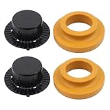 DriveFix Rear Suspension Coil Spring Insulator Upper and Lower for Jeep Cherokee 2014-2023, Chrysler 200 2015-2017