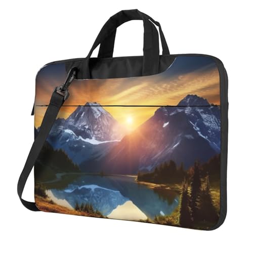 Sac à bandoulière pour ordinateur portable avec double poignée ergonomique fixe