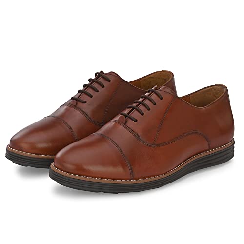 Image of Legwork Men's Leather Police Oxford 2.0 Shoes for Men and Boys