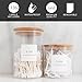 Minimalist Bathroom Labels for Organizing, 136 Preprinted Bath Room and Makeup Organizer Stickers, Waterproof Removable, Soap Shampoo Storage Supplies