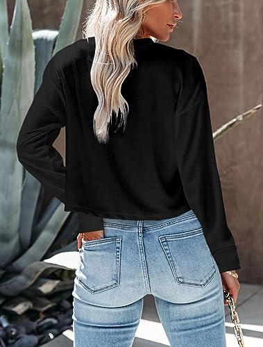 Tankaneo Womens V Neck Cropped T Shirts Casual Summer Crop Tops Half Sleeve Solid Color Crop Baisc Tees2