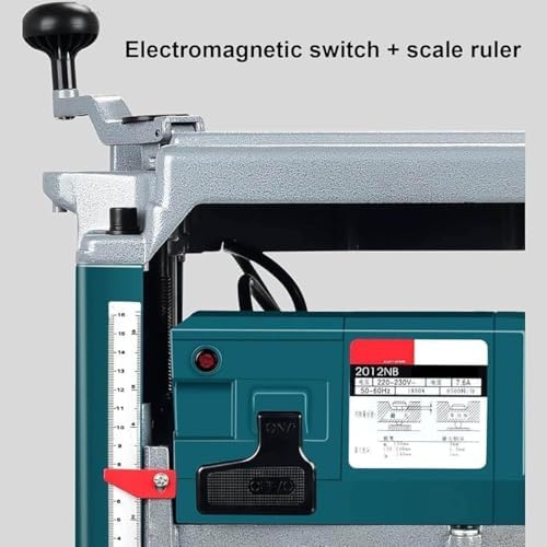 Electric Planer - Precision Handheld Woodworking Tool, Fully Automatic Flat Bench Planer for Smooth Wood Finishing & DIY Projects