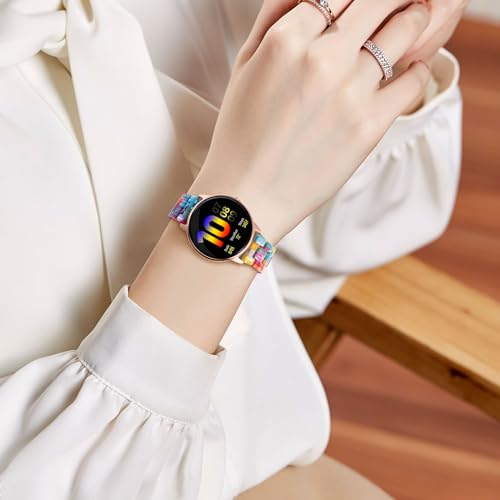 BINLUN Resin Watch Bands Replacement Watch Straps for Men Women 14 Colors Watchbands Lightweight 12/14/16/18/20/22mm Wrist Bands Fashion Skin-Friendly Smart Watch Bracelets - Image 3