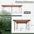 Jaxilyn 16x12 ft Wood Pergola,Outdoor Wood Gazebo Grape, Durable, Quality Supported Structure Entertaining Outdoor Wooden Pergola for Climbing Plant Support at Garden, Patio, Backyard, Deck, Brown