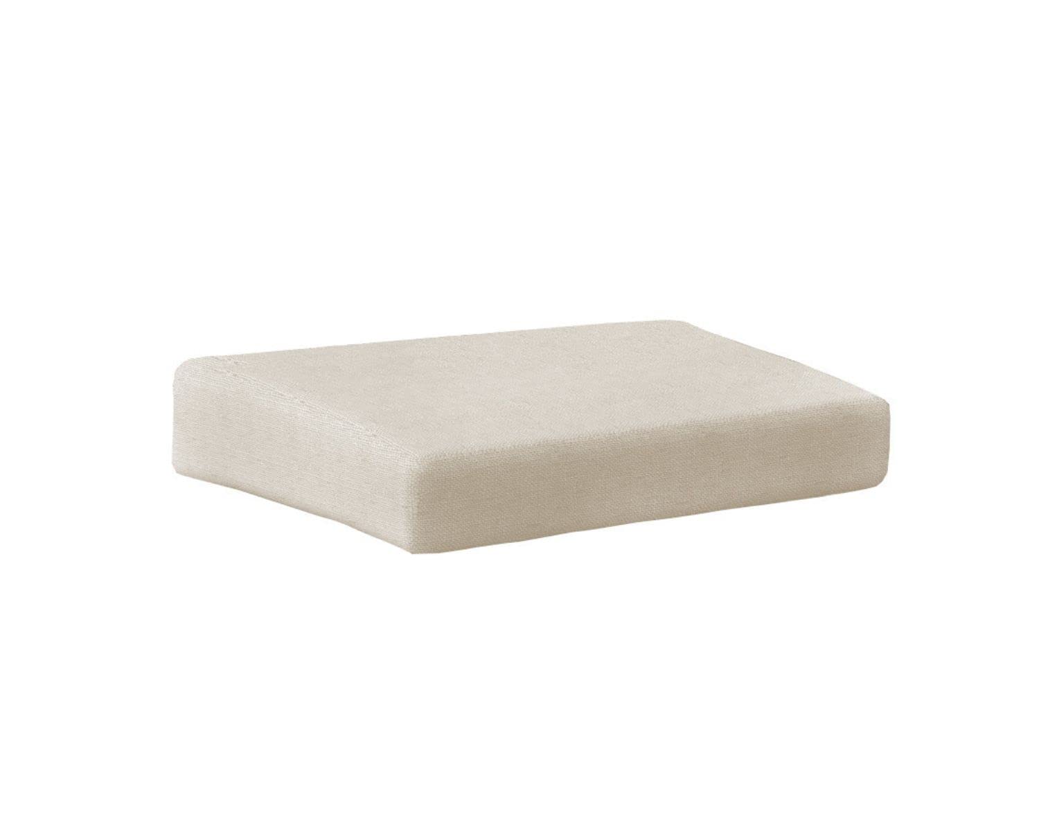 chilly pilley Cuscino Per Mobili Da Giardino Terrazza Balcone Fodera Lavabile Sfoderabile Con Cerniera Lampo Ampia Scelta Di Colori E Dimensioni (Sedile 60x60x15 Crema)