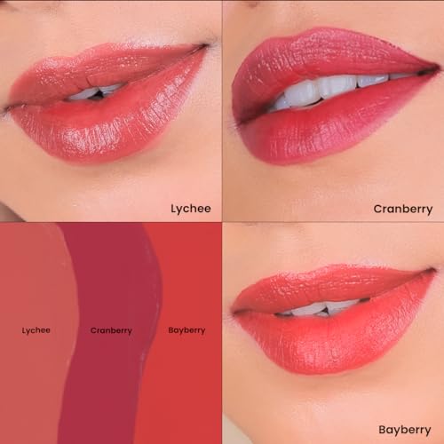 LA MIOR Long-Lasting Juicy Lip Stain | Pack of 3 | 16-Hour Stay, Transfer-Proof, Gel-to-Oil, Plumping, Hydrating | Shade: Fresh Summer - Image 3