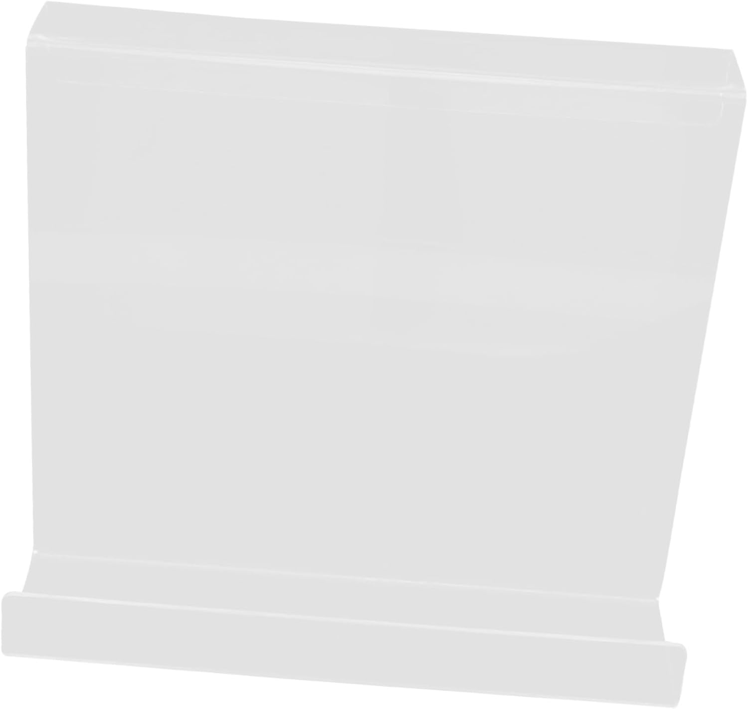 ibasenice White Acrylic Treadmill Book Holder Stand, Lightweight Portable