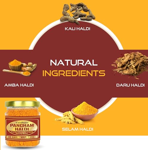 Image of Vaidban Sample Combo Pack - X Plus Gold Capsule, Pancham Haldi & Kabaz Nash (Pack of 3)