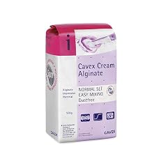 1.1Lb Cavex Cream Alginate Fast Set Dust-Free 500g Violet, Easy Mixing