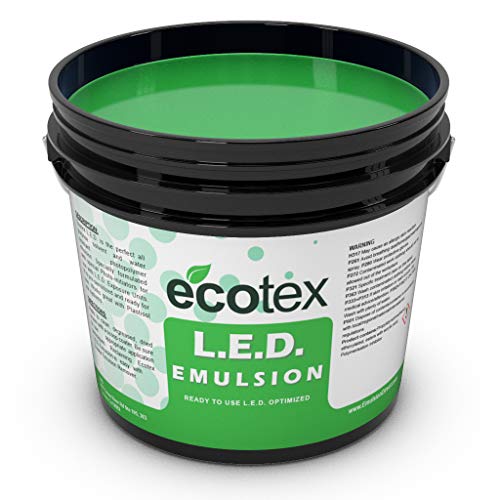 Ecotex L.E.D. - Textile Pure Photopolymer Screen Printing Emulsion (1 Quart)