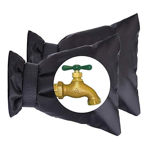 YDA Faucet Cover,2 Pcs Outdoor Faucet Cover for Winter,Freeze and Split Protection