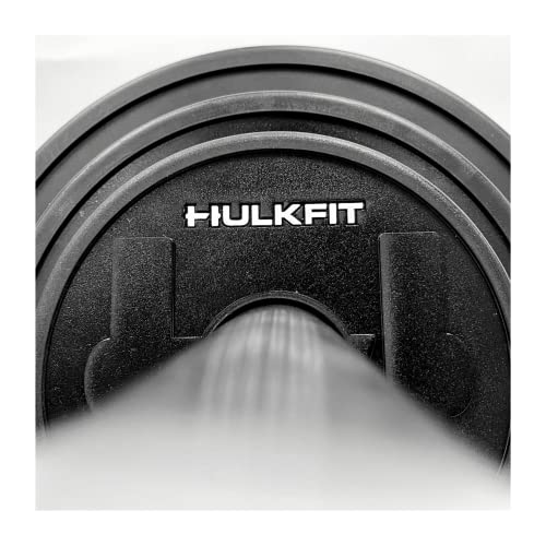 Hulkfit Adjustable Rubber Coated Steel Dumbbell Weight Change Plates For Weightlifting And Strength Training (5Lbs, Pair) #TOP2