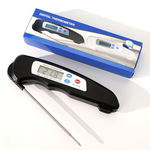 Meat Thermometer Digital - Instant Read Food Thermometer for Cook...
