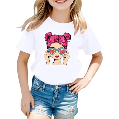 Tee Shirt Fille Vuncio Été 3-12 Ans Cover