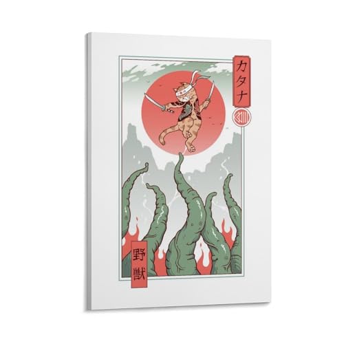 G gA[g Cg Catana Taming The Beast 킢 |X^[  ǃA[g rO[ A[gpl20x30inch(50x75cm)