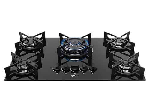 FISCHER COOKTOP À GÁS 5 BOCAS TRIPLA CHAMA FIT LINE TREMPE IRON MESA VIDRO PRETO BIVOLT 36340-102674 FISCHER COOKTOP À GÁS 5 BOCAS TRIPLA CHAMA FIT LINE TREMPE IRON MESA VIDRO PRETO BIVOLT 36340-102674
