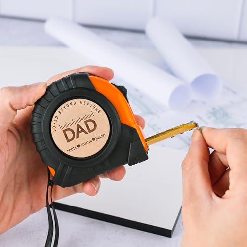 Cinta métrica personalizada para papá, modelo D1 miniatura 4