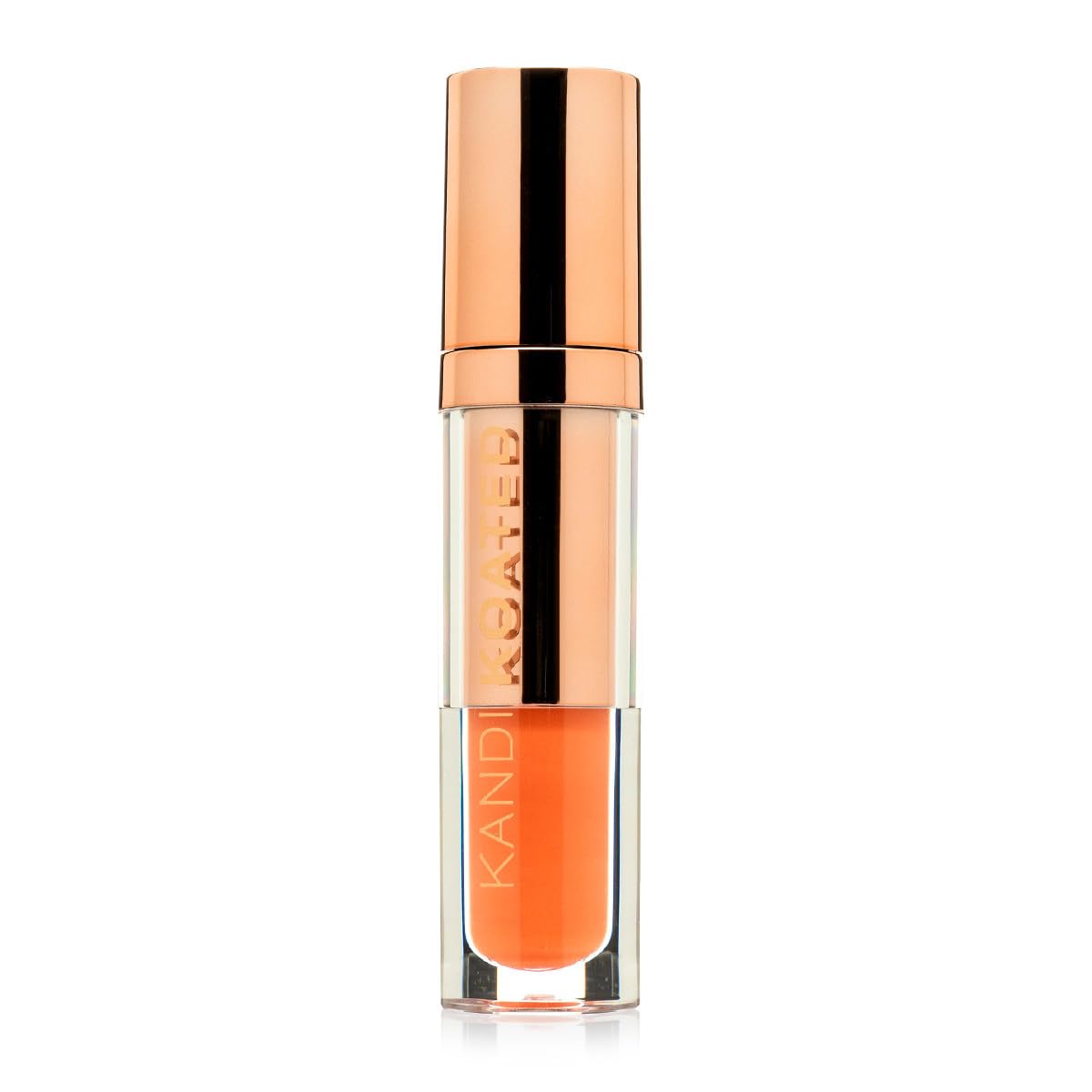 Kandi Koated Lacquer Illuminating Lip Cream [Vivacious] Creamy Lipstick | Natural Colors, Moisturizing Lip Lacquer, Paraben-Free, Cruelty-Free | Beauty & Makeup