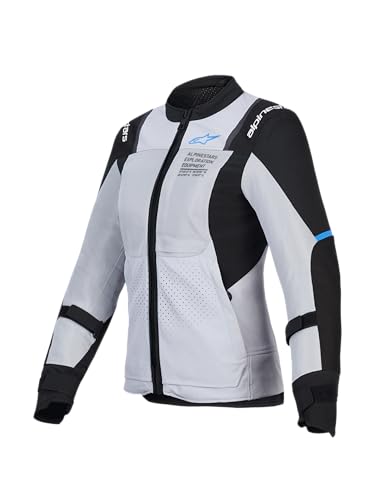 Alpinestars Stella ST-2 Air Damen Motorrad Textiljacke, schwarz/grau, L
