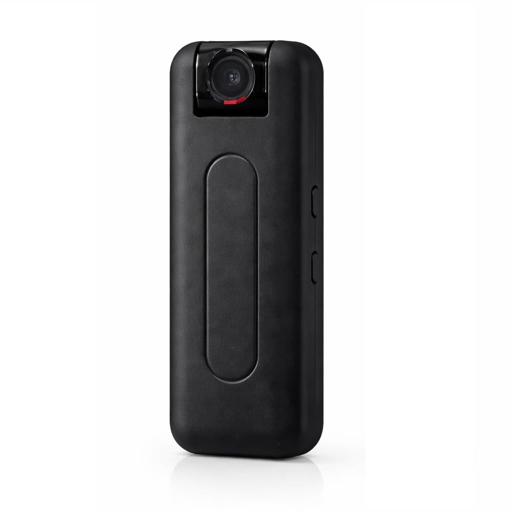 FREDI HD PLUS 4G Body Worn Camera | Full HD 1080p Video Recording | Clip-On Portable Wearable Camera |Works with (4G SIM Required) | Live View via App | Loop Recording |Supports up to 128GB TF Card