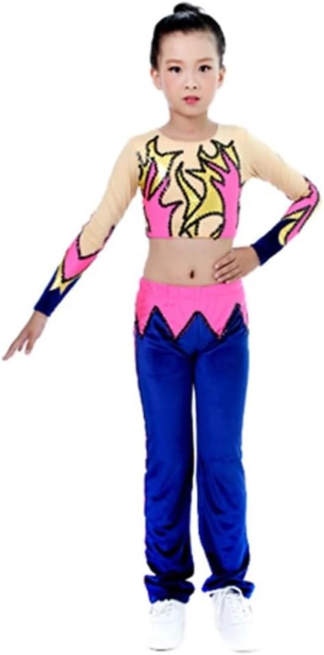 Cheerleader Costume Uniform Women's Girls' Kids Dress Spandex High Elasticity Handmade Competition Dance