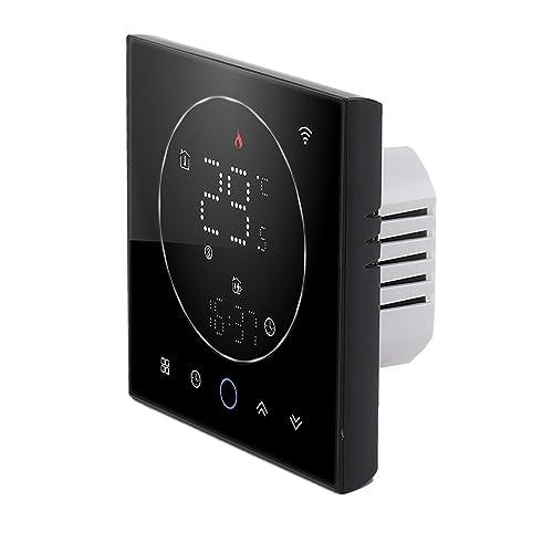 Termostato WiFi programable para control de válvula de calefacción de agua con pantalla LED 3