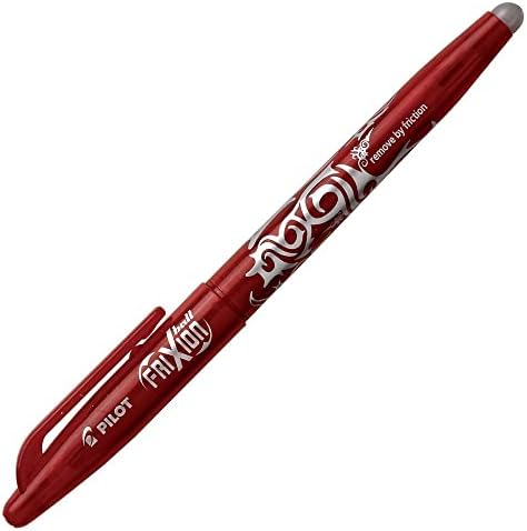 Pilot Frixion BL-FR7 Erasable Rollerball Pen Set 0.7mm Tip Assorted Colours 10 Pens