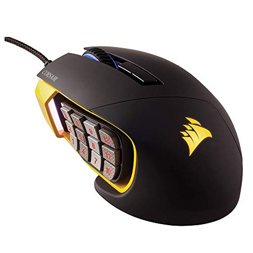 Corsair SCIMITAR PRO RGB Optique Souris Gaming (Rétro-Éclairge RGB Multicolore,