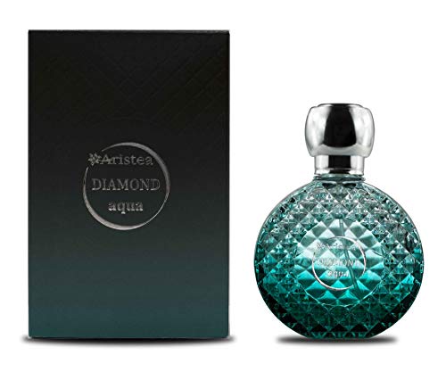 Aristea - Parfüm Herren Diamond Aqua, Eau de Parfum für Männer, chypre-aquatischer Herrenduft, Perfume for Men (1 x 50 ml) Cover