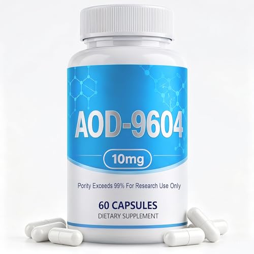 Ustuour AOD-9604 Peptide Capsules 99% Purity (10mg) 60 Capsules