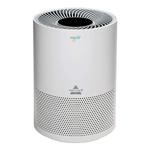 BISSELL MYair Air Purifier with High Efficiency and Carbon Filter for Small Room and Home, Quiet Air Cleaner for Allergens, Pets, Dust, Dander, Pollen, Smoke, Hair, Odors, Timer, 2780A
