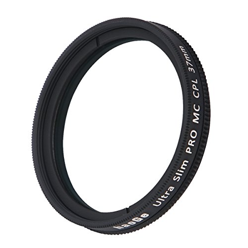 Haoge 37Mm Mc Cpl Multicoated Circular Polarizer Polarizing Lens Filter For Canon Nikon Sony Minolta Pentax Olympus Panasonic Leica Zeiss Tamron Digital Camera Dslr Lens #TOP2