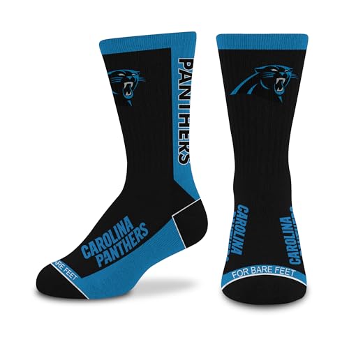 Image of For Bare Feet NFL Unisex Kids Nfl Mvp Crew Sock Youth