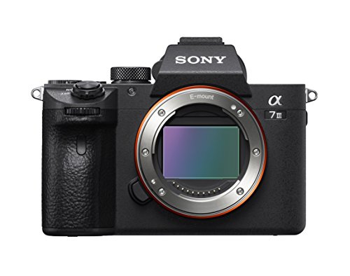Sony a7 III ILCE7M3/B Full-Frame Mirrorless Interchangeable-Lens Camera with 3-Inch LCD, Body Only,Base Configuration,Black