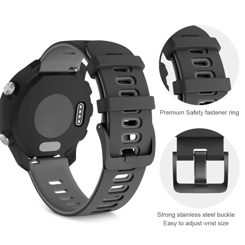 Correa de 20mm impermeable que no se rompe para Forerunner 645 y Vivoactive 3 4