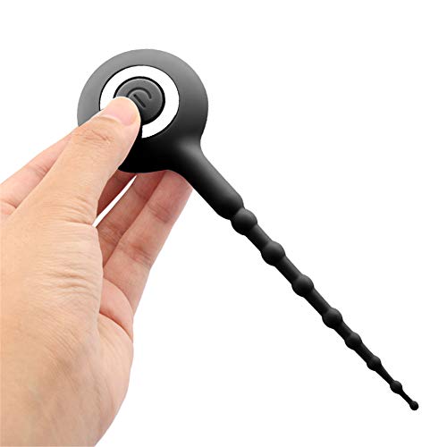 Piklohas Dilatatore Uretrale Urinario Silicone Elettrico 10 Velocità Tratto Block Stimola L'uretra Maschio Profonda Impermeabile Eye Eye Stick
