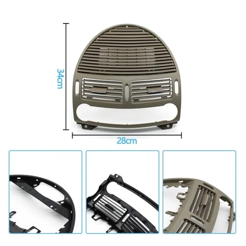 Grilles d'aération Benz W211 réparer ventilation cassée 2003-2008