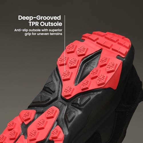 Image of CULT Aerolume Men's Outdoor Shoes | Breathable & Flexible Upper | Enhanced Cushioning for Trekking | Superior Anti-Slip Grip | Comfortable Hiking Wear