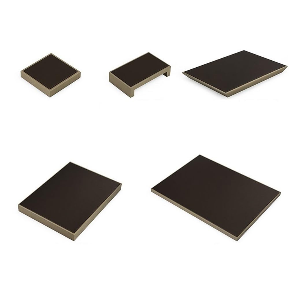 Présentoir à Bijoux en PU Marron, présentoir à Bijoux, présentoir à Bracelets, Colliers, Boucles d'oreilles, présentoir à Bijoux, présentoir à Bijoux