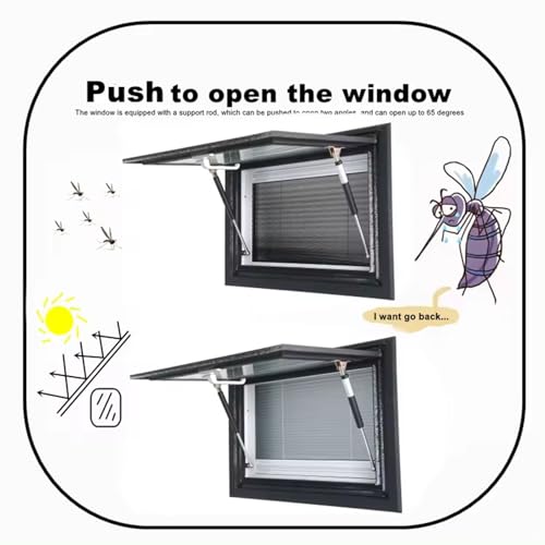 Ventana corrediza tintada para autocaravana y caravana, diseño de inclinación de 1200 x 300 mm, accesorio duradero y resistente a la intemperie para una mayor ventilación y privacidad