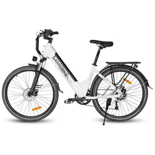SAMEBIKE 26 Zoll E-Bike Herren Damen mit 250W Motor, 36V 540Wh Akku,...