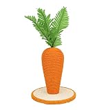 Generic Tiragraffi per Gatti Design a Carota Tiragraffi in Sisal Unico per Gatti e Gattini da Interni 25x25 Cm