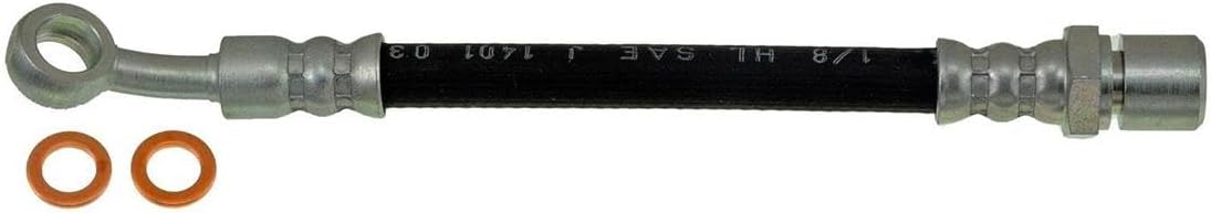 ‎A-Partrix Front Right Outer Brake Hose Replacement, 1PC Break Hydraulic Hose Brake Line fits Subaru Justy 1988 1987